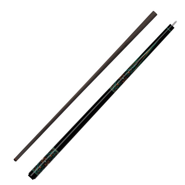 Qing Shuang No.107 Customizable Carbon Fiber Billiard Cue Stick 1/2 Split 12.4mm/12.9mm Stainless Steel Factory Customizable