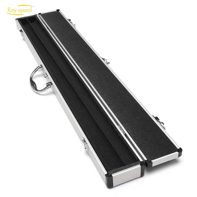 Rayspeed 1/2 Aluminum Alloy Snooker Cue Case Billiard Accessories Pool Cue Carry Case Eight or Nine Ball Cue Case