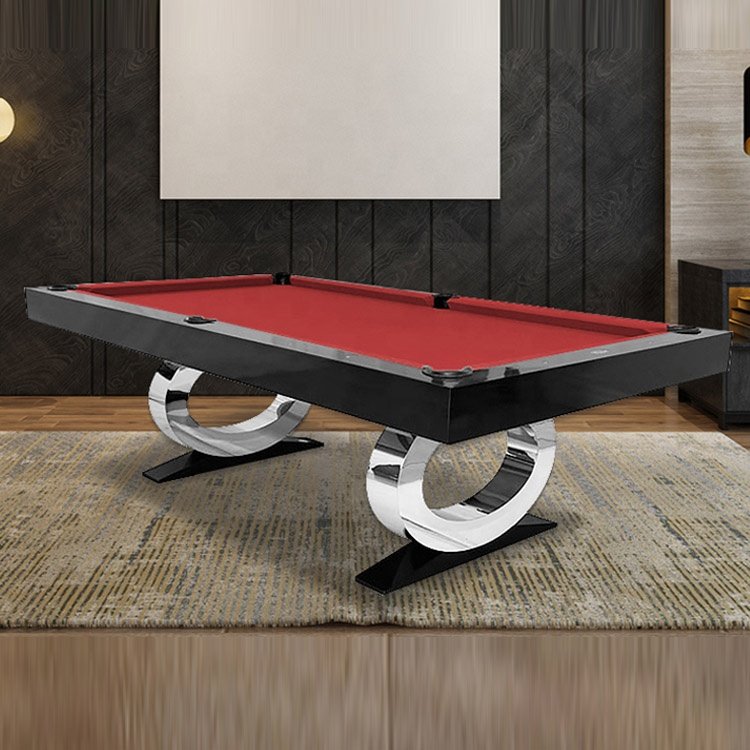 Luxury Marble Design Billiard Mid Century Deluxe Diamond Folding Pool Table 8ft Natural oak Wood 9 ft Snooker with Accessories
