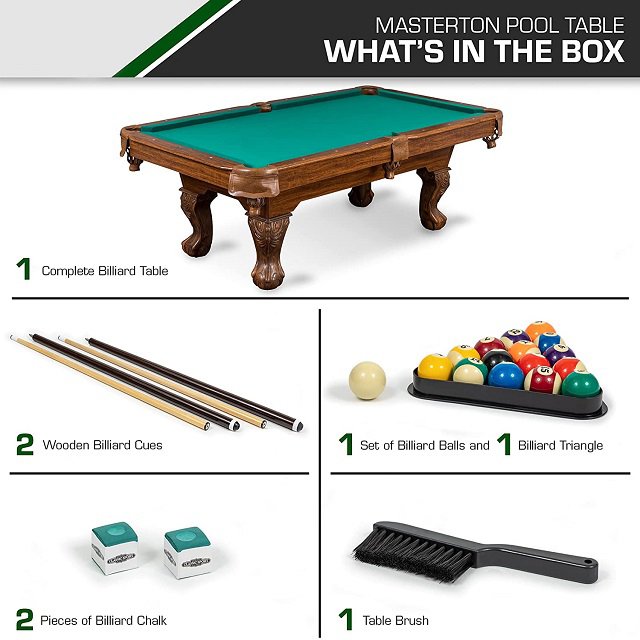 Wholesale modern Wood Slate Snooker Pool Table