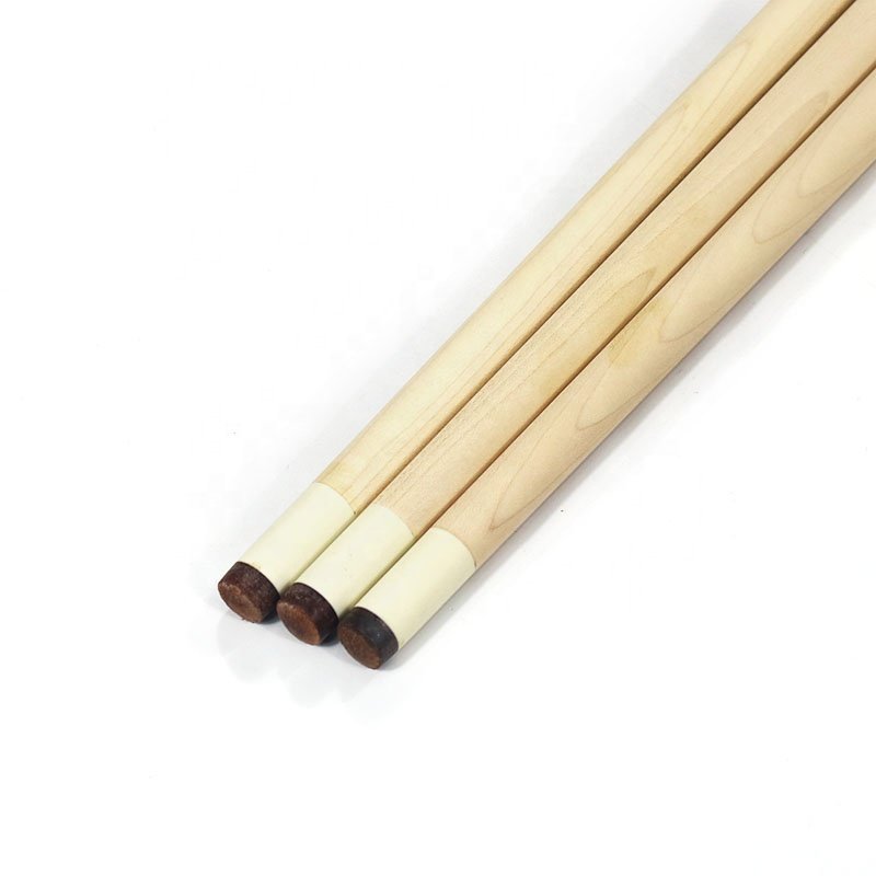 Factory Promotion Sale One Single Piece Billiard Pool Cue Sticks 13MM TIps with Plastic Ferrule On Sale