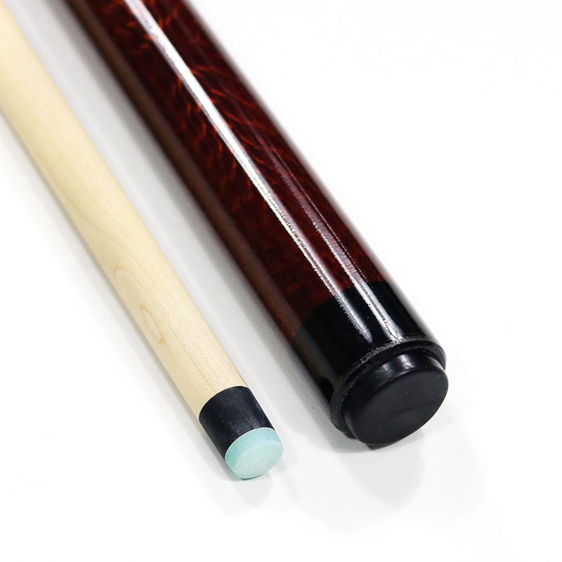 Hot Selling 3-Pc Maple Wood Cue Sticks Jump Break with 14mm Tip for Pool Stainless Steel Joint