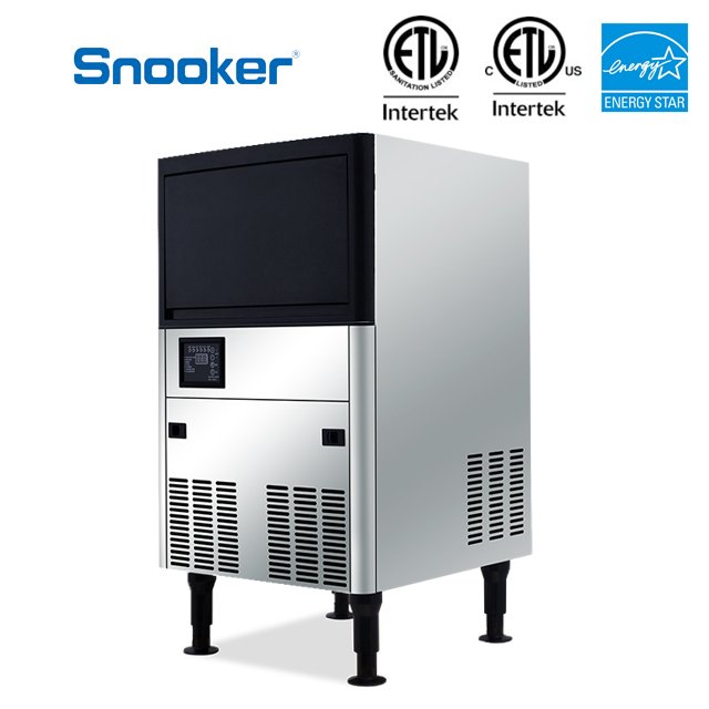 SS304 OEM ETL/Energy star China Factory Hot-selling Automatic Large Industrial Ice Maker Machine/Ice Maker for Sale 80lbs/day