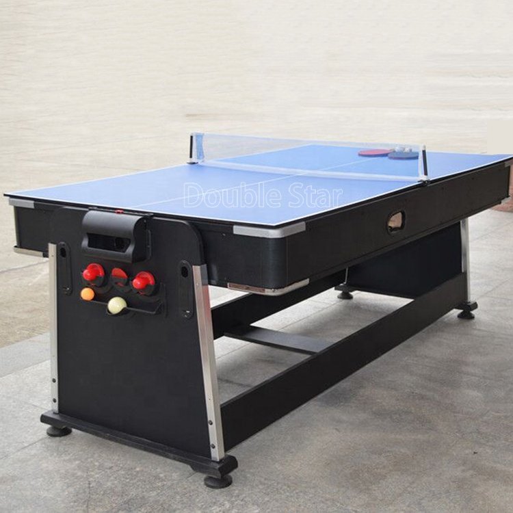 Hot Sale Home 4 In 1 7Ft Multi Functional Game Snooker Pool Billiard Table