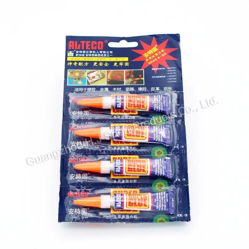 Wholesale billiard repair cue tip fast glue for pool snooker cue stick