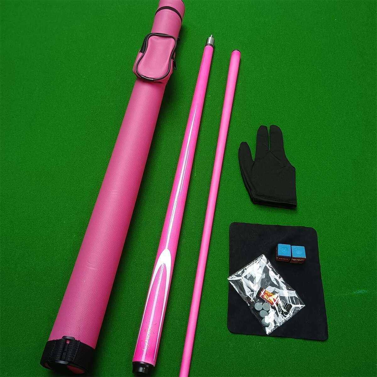 Chinese Billiard Supplies Hot Sells Pink Carbon Billiard Sticks Shaft Carbon Yfen