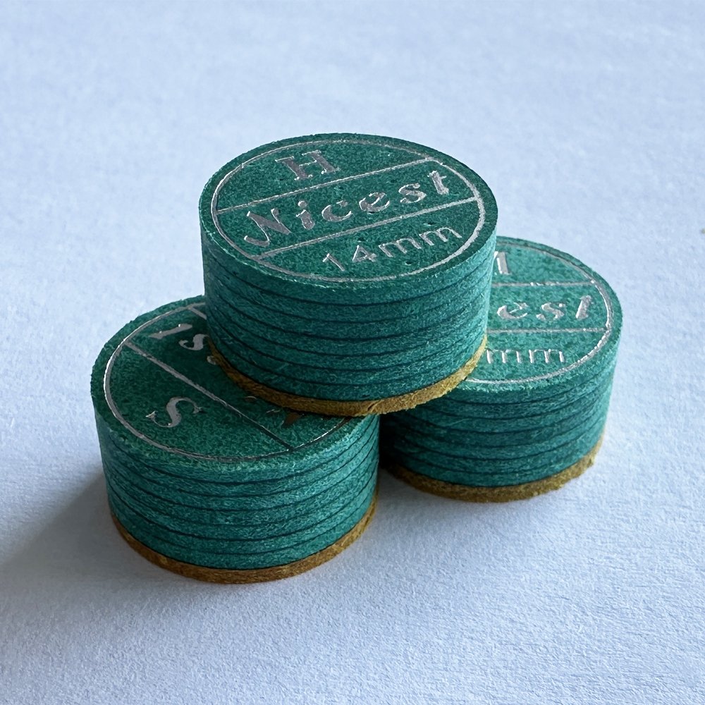 Nicest new product 2020 master 9mm 10mm 14mm blue color professional snooker cue tips