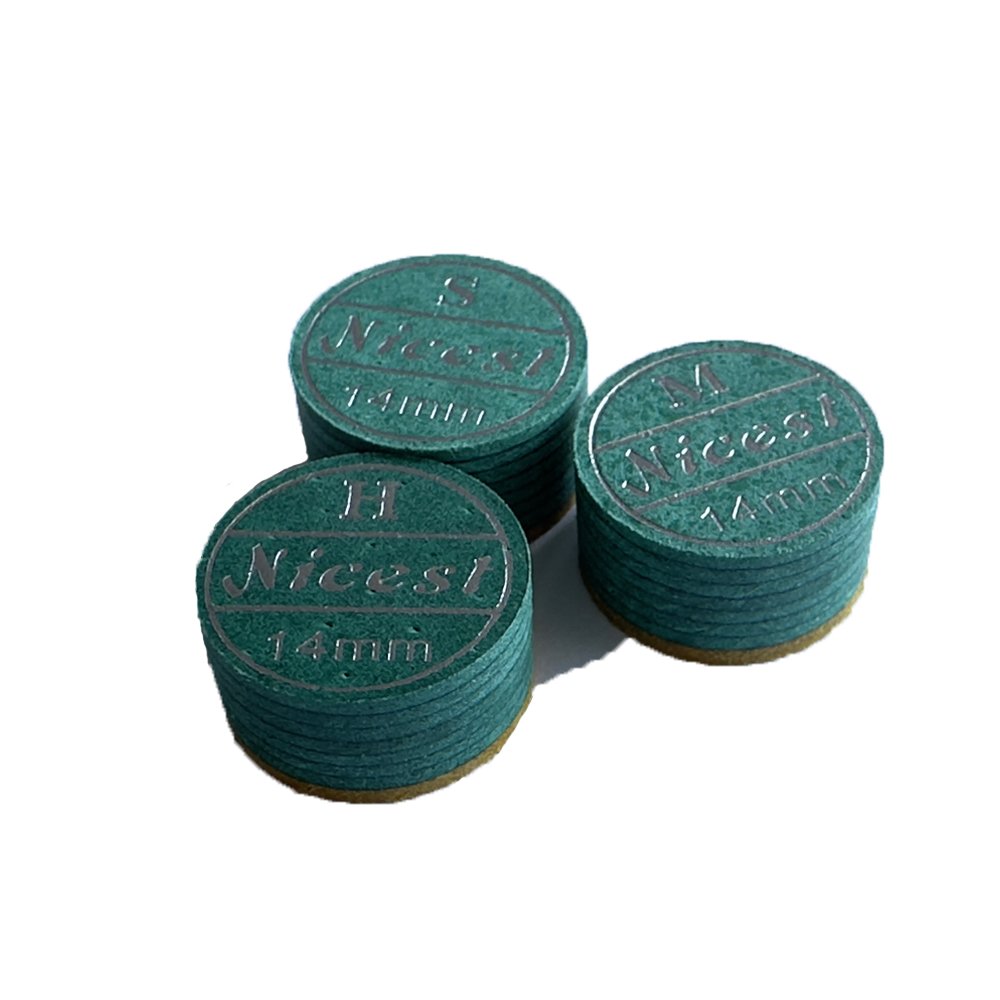 Nicest new product 2020 master 9mm 10mm 14mm blue color professional snooker cue tips