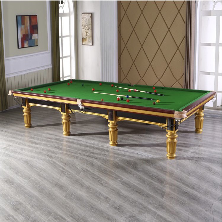 Factory direct selling Professional hot sales customized standard solid wood full size star snooker table 12ft in china
