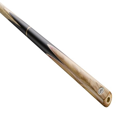 Billiard Pool Snooker Cue Aluminum Case For 1pc Cue 3/4 Alloy Metal Plastic Corner 3 Slots With Accessories Chalk Place