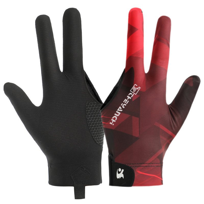 Wholesale Customized Snooker Cue Gloves Stylish Sports Pool Gloves