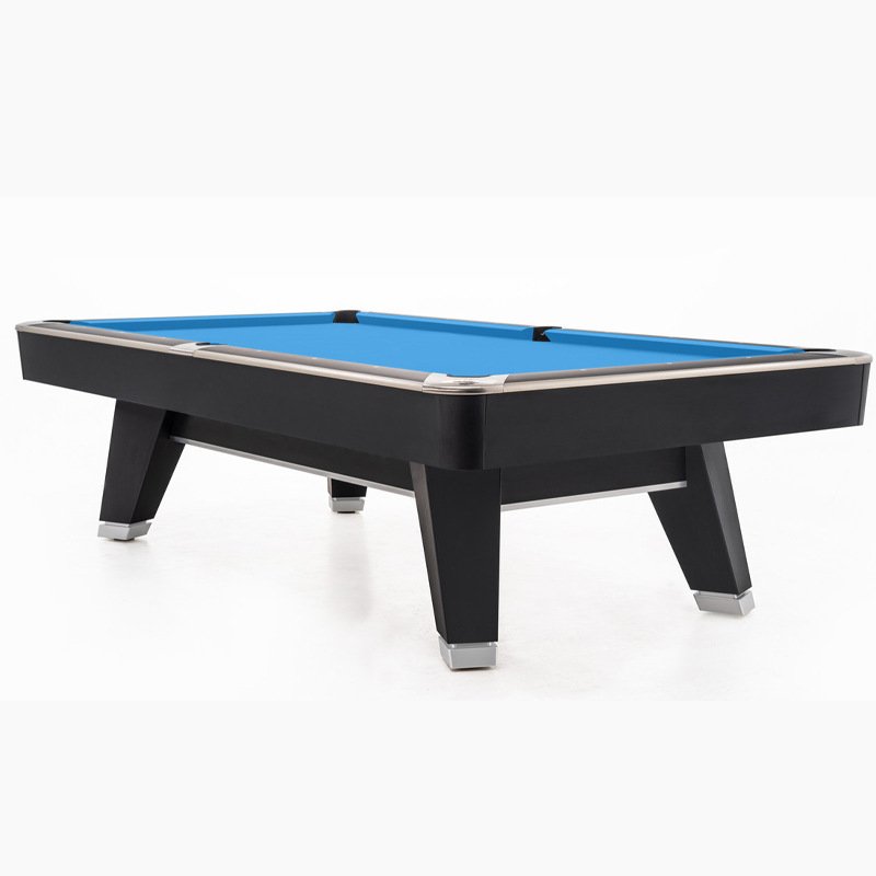 High quality professional style 9ft modern pool table solid wood frame marble top pool table