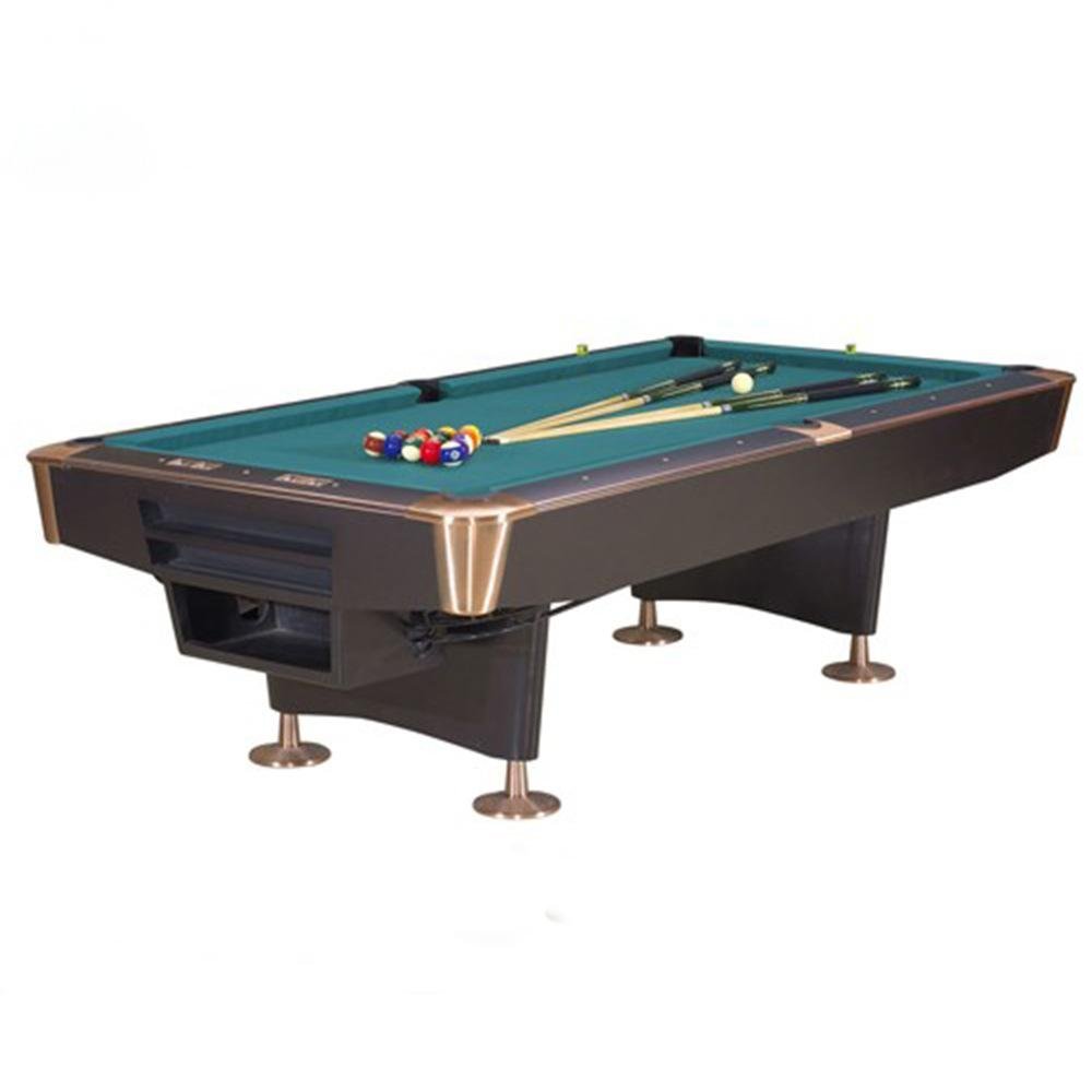 High quality professional style 9ft modern pool table solid wood frame marble top pool table