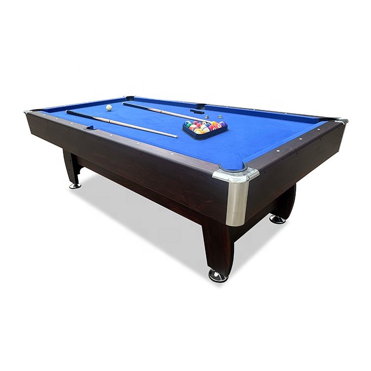 Top Sports classic 8ft american billiard table, snooker pool table for family, office, game room