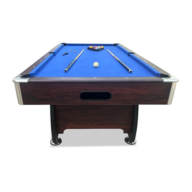 Top Sports classic 8ft american billiard table, snooker pool table for family, office, game room