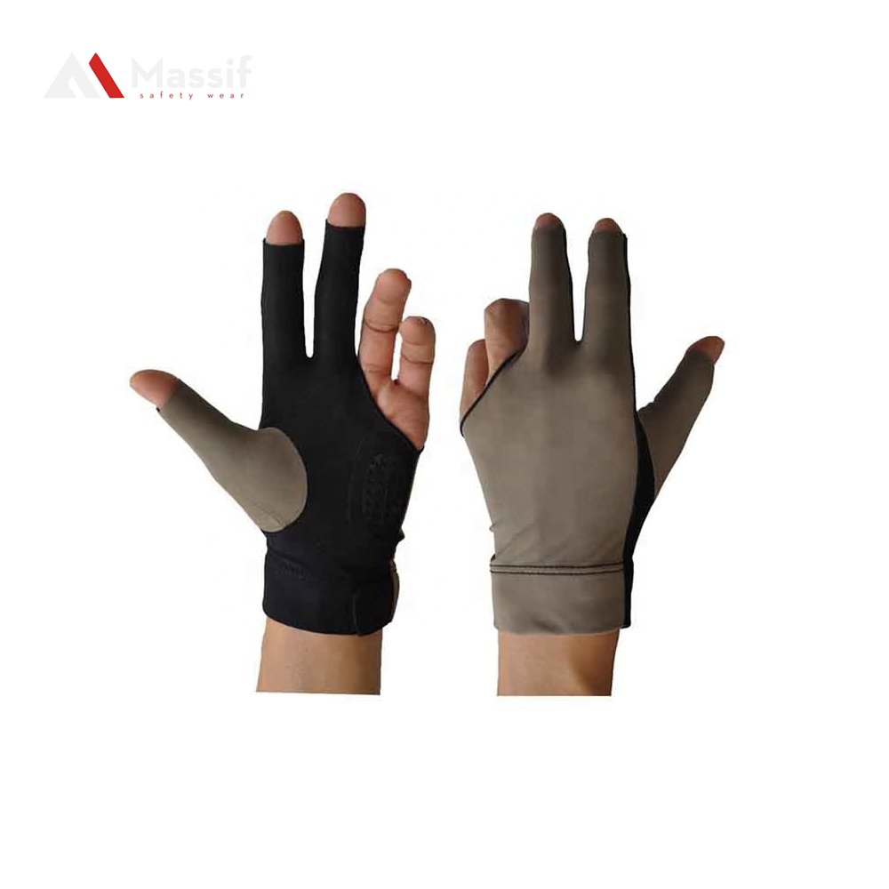 New Design 2022 Billiard Pool Shooters 3 Fingers Gloves snooker Gloves Billiard Gloves