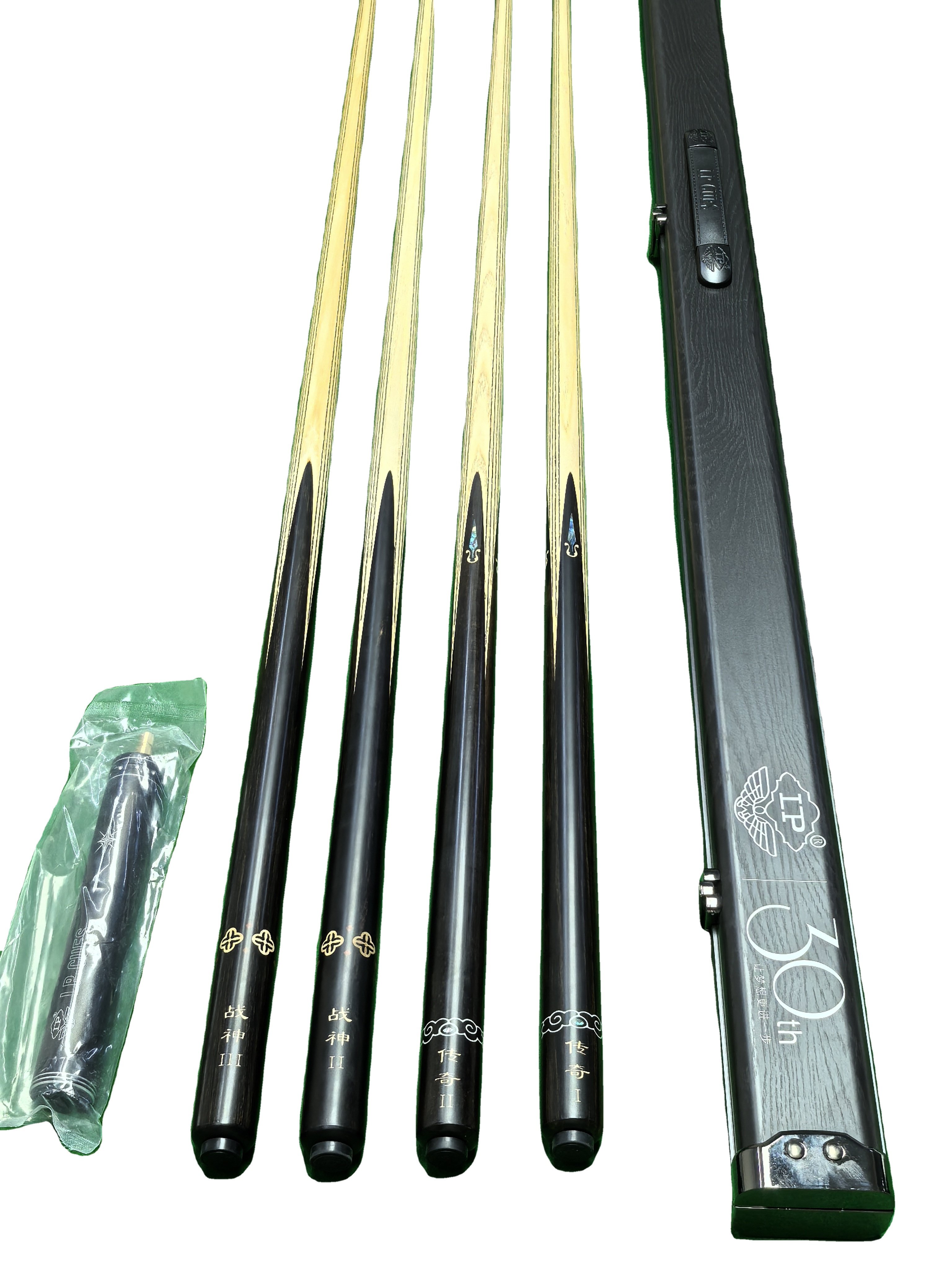 High-End LP Snooker Tips with BCE Handmade Cue Premium Snooker & Billiard Products