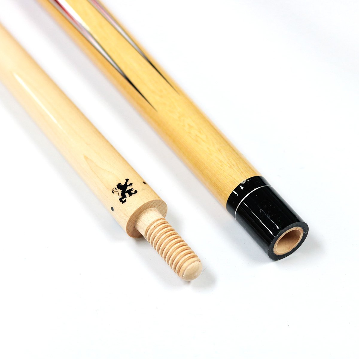 Billiard Maple Wooden Joint 1/2 Style Carom cue table Sticks 57 Inch Length for sale