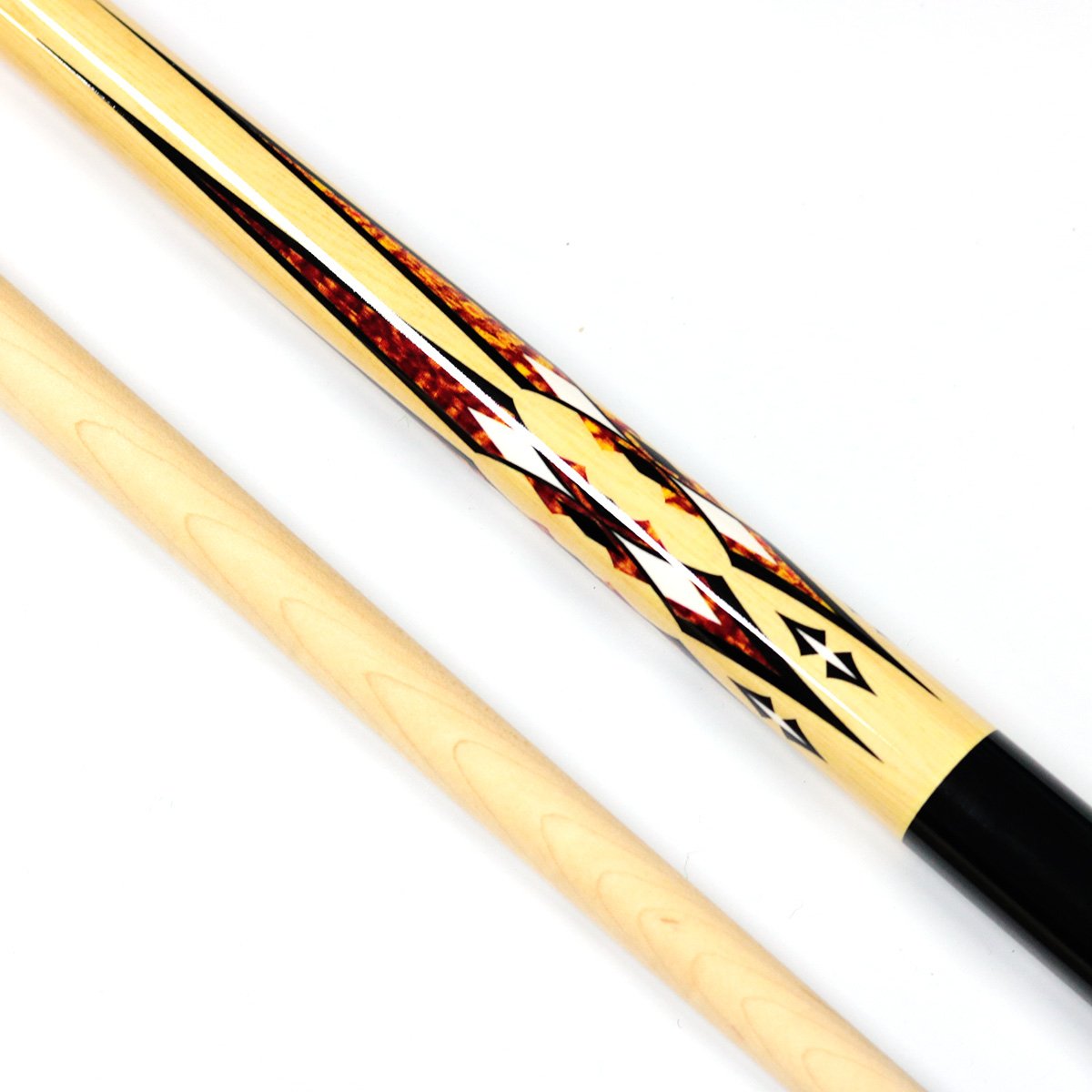 Billiard Maple Wooden Joint 1/2 Style Carom cue table Sticks 57 Inch Length for sale