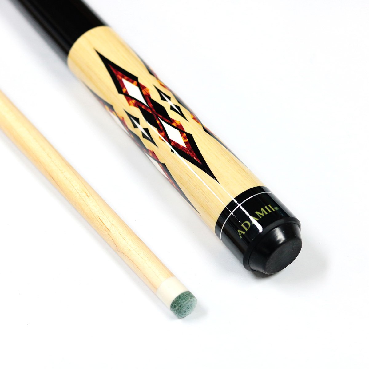 Billiard Maple Wooden Joint 1/2 Style Carom cue table Sticks 57 Inch Length for sale