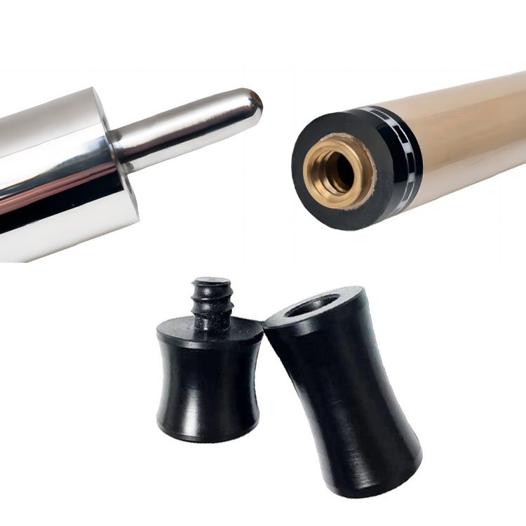 Custom Uni-Loc Quick Release Joint Pin stainless steel brass insert pool cue screws thread Billiards Cue Joint Pin