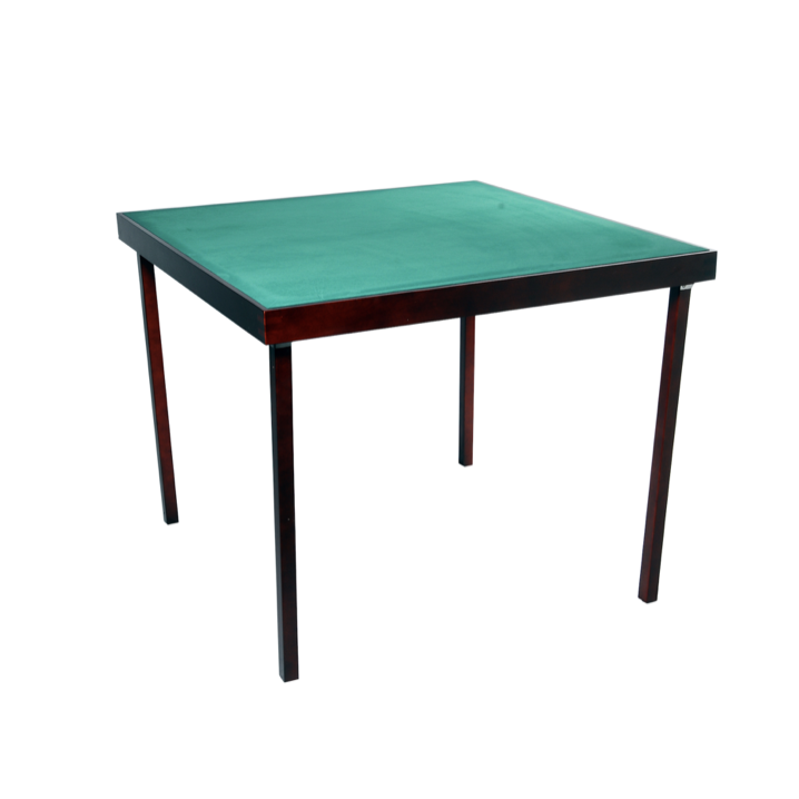 Longfield Poker Bridge Table Green High Ended Felt And Folding Table Legs Indoor Games And Entertainment Wholesale