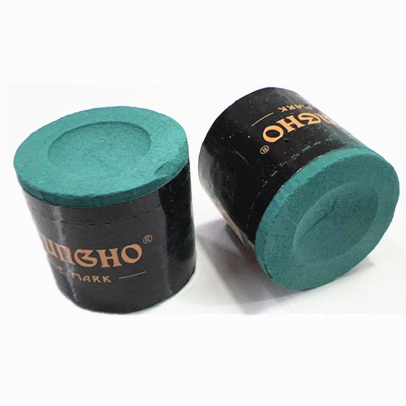 Professional High Quality Billiard Accessories Snooker Chalks Powder Green Pink Blue Round Pool Cue Chalk for Cue Stick