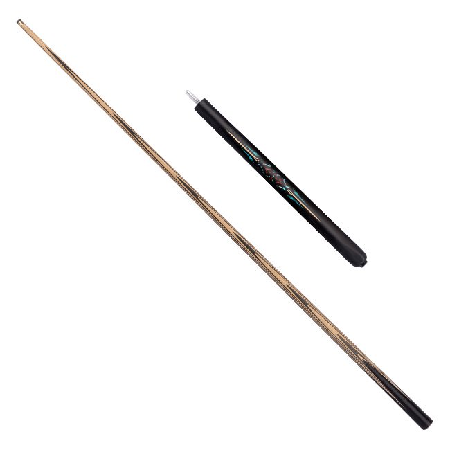 SK-074 High Quality Pool Stick White Wax Wood with Technological Wood Butt Sleeve Brass Joint 10mm Tip Snooker Sticks