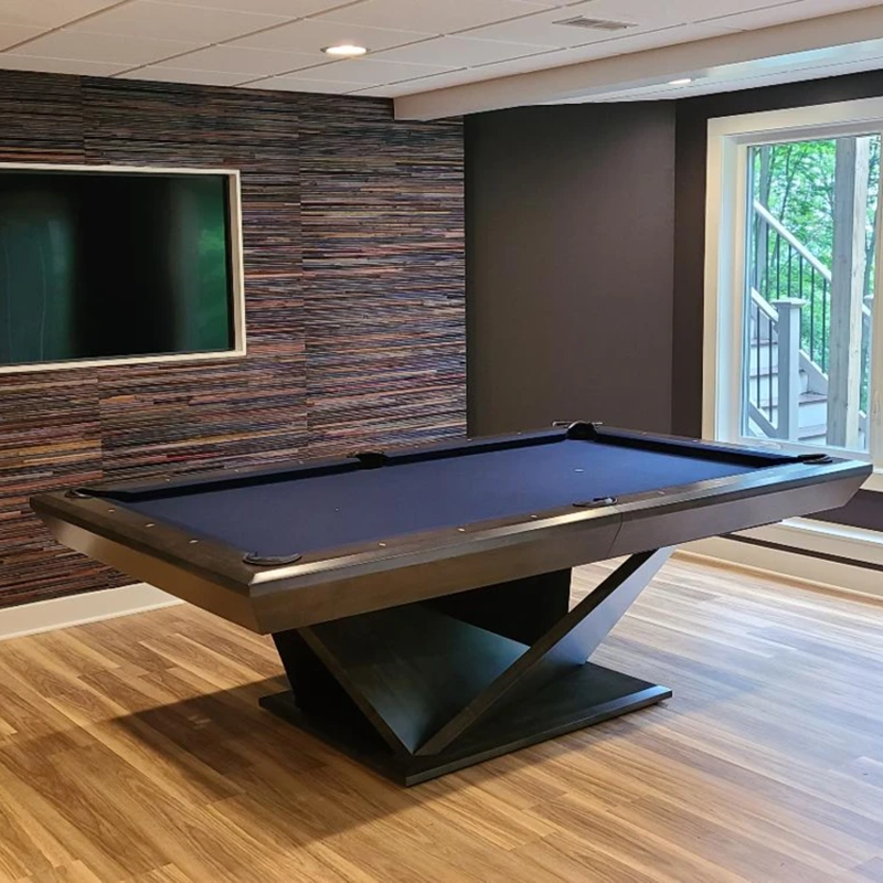 Xingsheng Design has been producing modern luxury billiard tables in the factory for 15 years