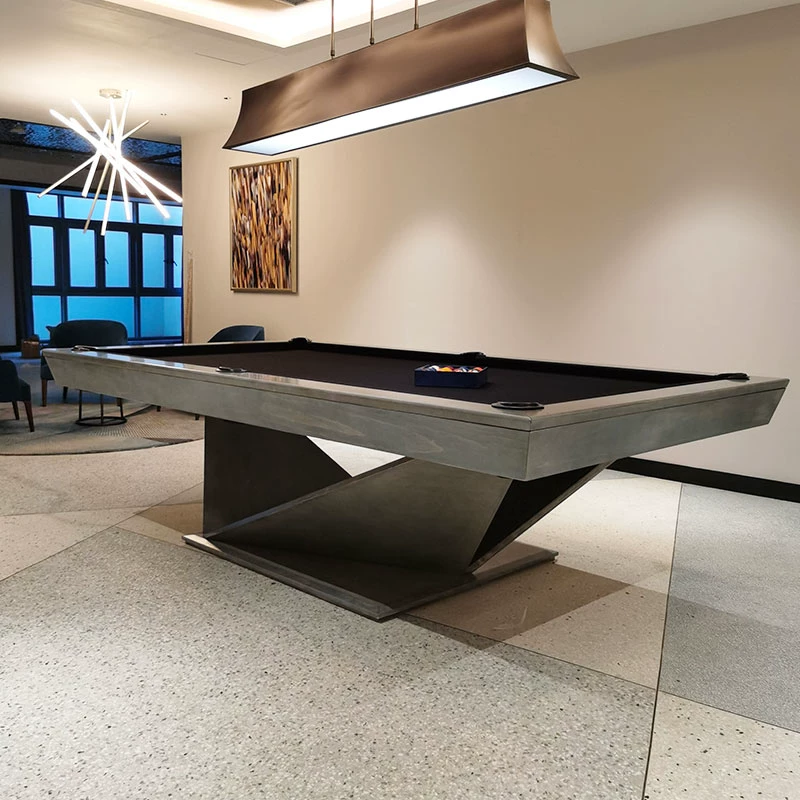 Xingsheng Design has been producing modern luxury billiard tables in the factory for 15 years
