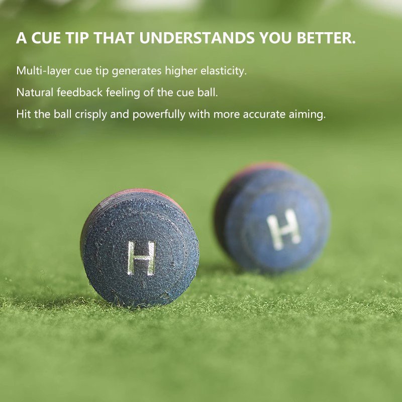 Wholesale Billiard Accessories High-End Professional Billiard Tip With Multiple Specifications