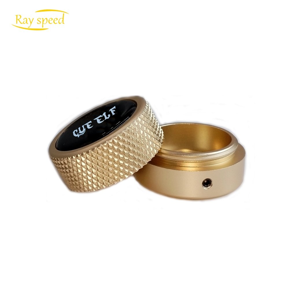 Rayspeed Round Non-magnetic Pool Cue Chalk Holder-Portable Cue Chalk Holder For Billiard Cue Billiard Snooker Accessory