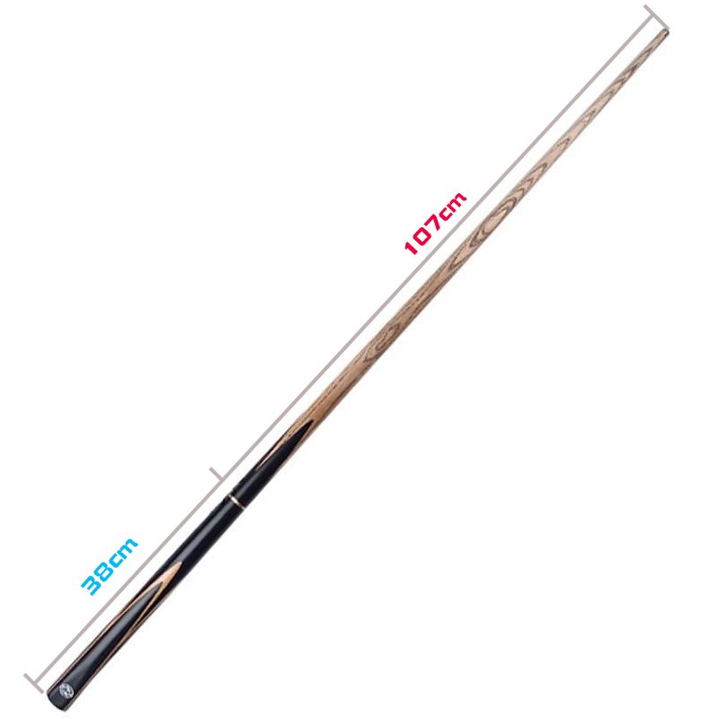 LEIJIAER Snooker Cue 3/4 Jointed Woods Snooker billiard cues 1/2 Split 10MM Ash Wood cue Custom Logo Cheap Pool Stick