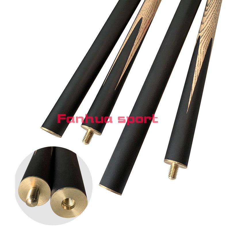 LEIJIAER Snooker Cue 3/4 Jointed Woods Snooker billiard cues 1/2 Split 10MM Ash Wood cue Custom Logo Cheap Pool Stick