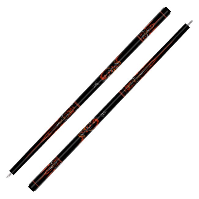NO.44-2 Huo Long Sharpness Series Carbon Fiber Cue Split 12.4mm & 12.9mm Factory Customization & OEM Customized Snooker Billiard