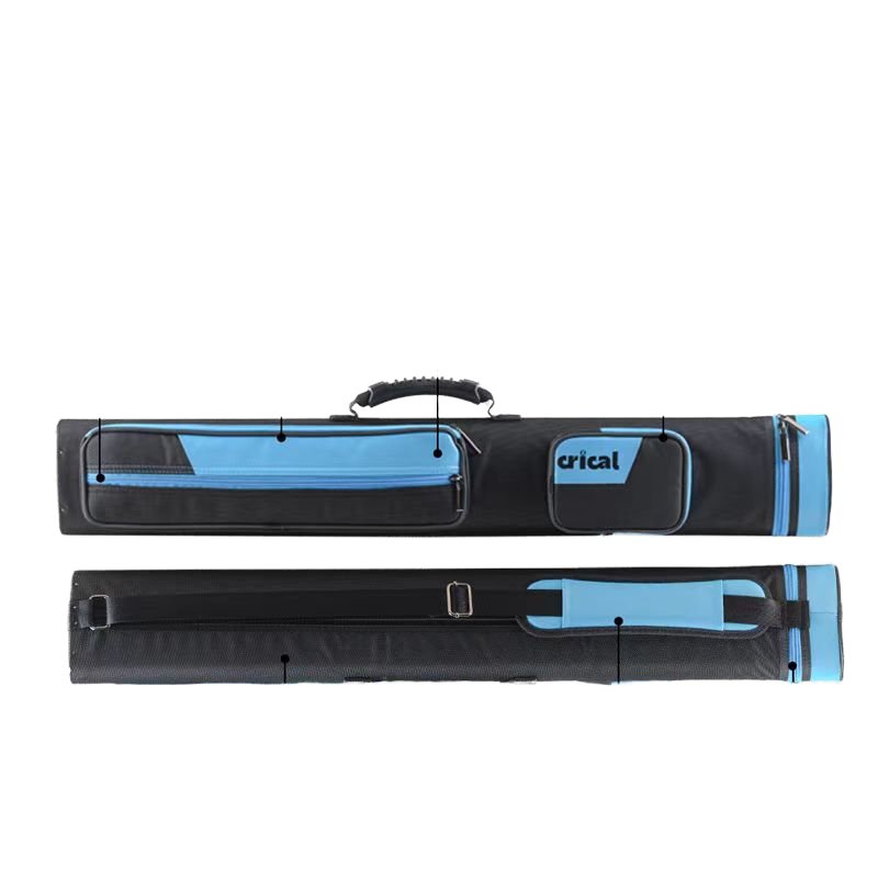 2024 High-End 1/2 Club Pole Bag XL New High-End Leather Snooker & Billiards Rest Custom Logo