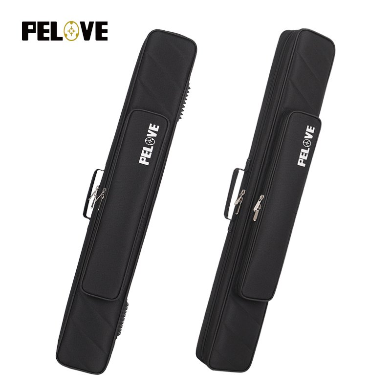 The new black gray two color simple billiard cue bag soft billiard cue case
