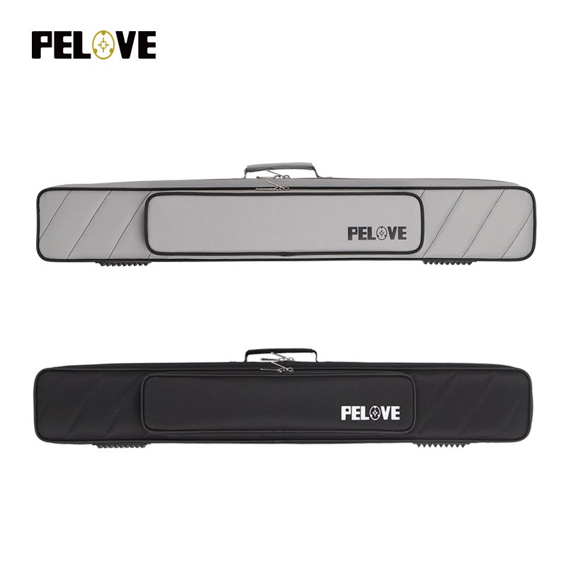 The new black gray two color simple billiard cue bag soft billiard cue case