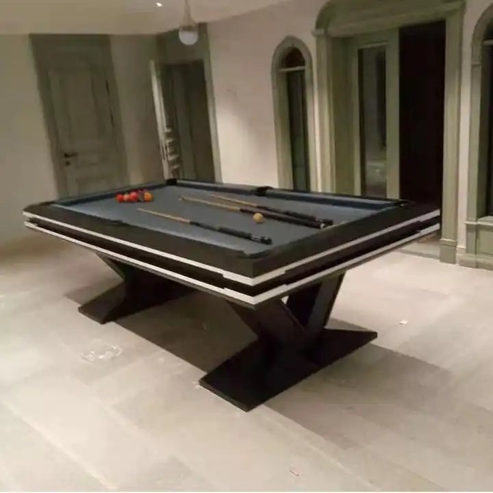 Factory Wholesale Luxury Multi-Functional Snooker Pool Table Professional Interior Design Oriented Entertainment Sports Slate