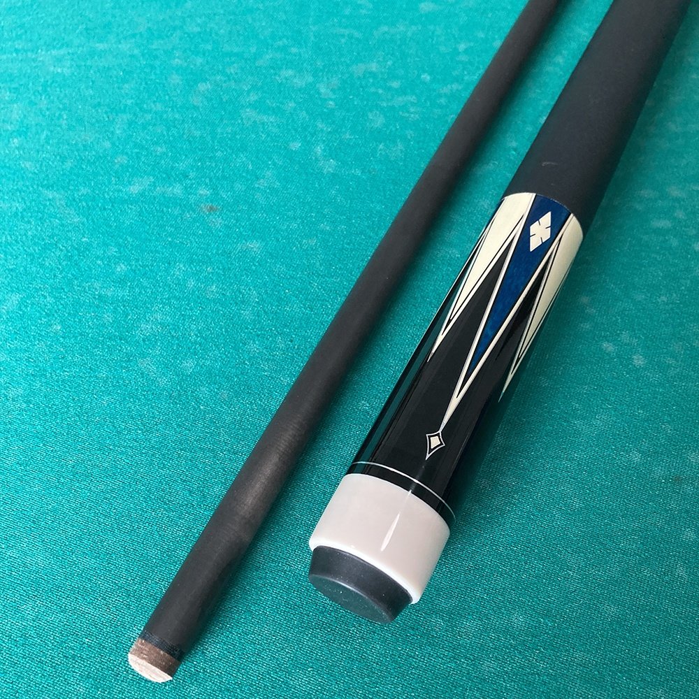 Black Tech carbon fiber shaft wooden butt billiard cue stick