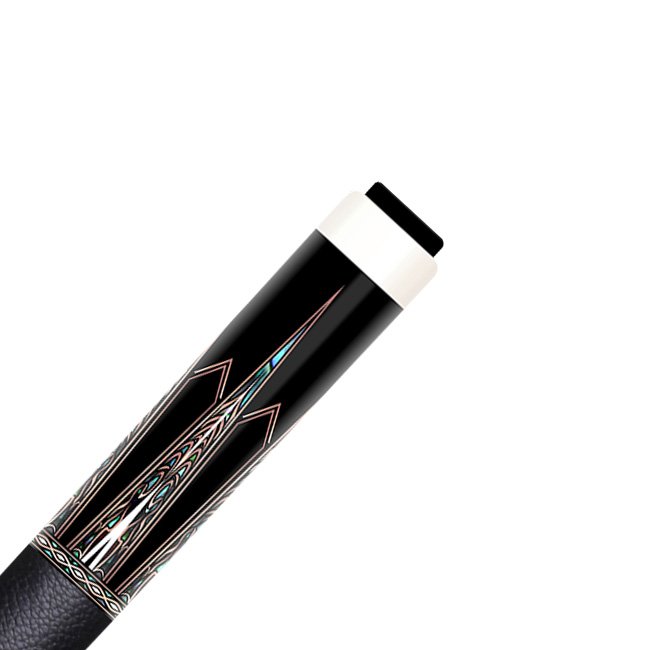 Qi Ming Xing No.106 Carbon Fiber Pool Cues High Quality 1/2 Length 12.4mm/12.9mm Stainless Steel Joint