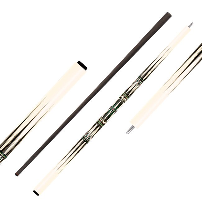 Cang Cui No.110 ZY Billiard Cues High Quality 1/2 Length 12.4mm/12.9mm Carbon Fiber Pool Cues with Stainless Steel Joint