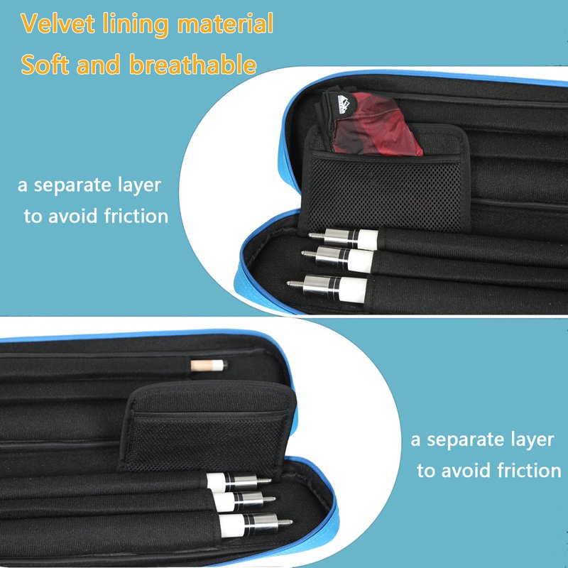 Custom Billiards Cue Bags Oxford Waterproof Pole Barrel Billiard Stick Backpack Table Sport Tools Storage Box Snooker Cue Case