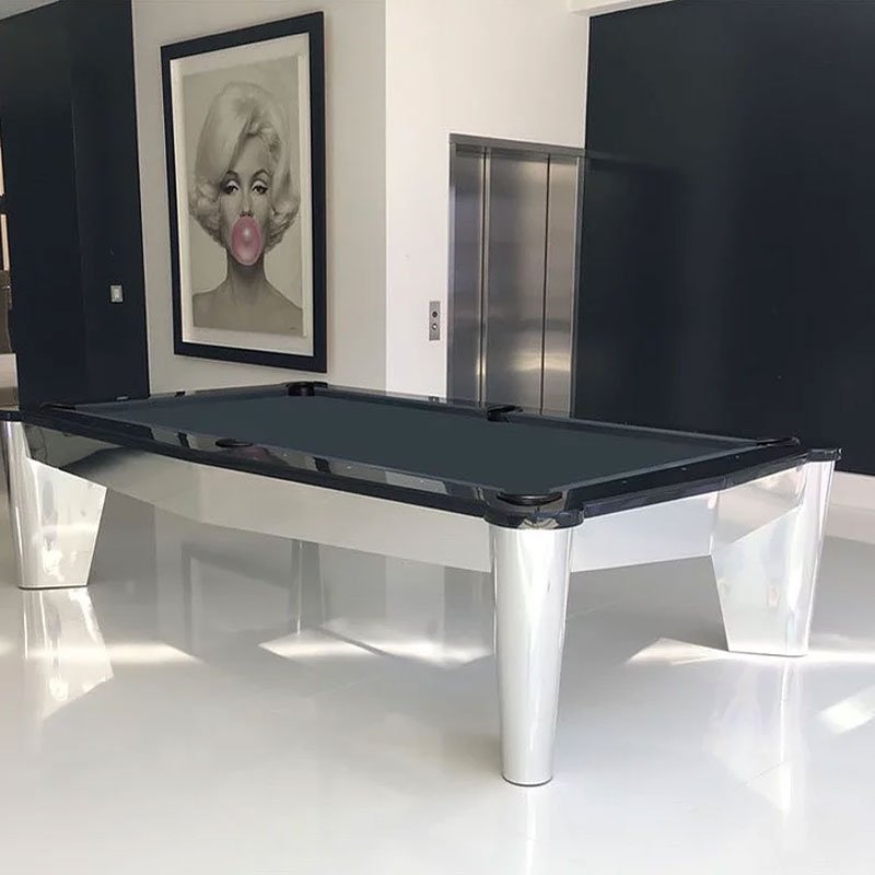 Factory Supply Hot Sale Classic Professional Indoor 7ft 8ft 9ft Billiard Table Wholesale Games Luxury Modern Slate Pool Table