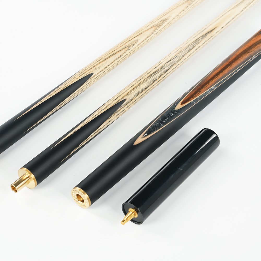 New Omin Enlighten JO-1 One 1 Piece Single Pool Snooker & Billiard Cues Handmade Snooker Cue Stick Brass Ash Wood Pool Game