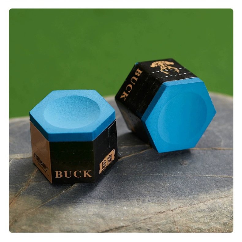 New Billiard Cue Buck Chalk Snooker & Pool Table Accessory Chalks Box of singlePiece