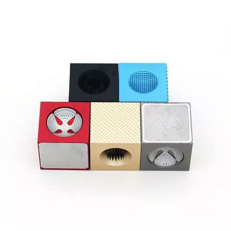 Portable Lightweight Cube Shape Multi Colors Snooker Billiard Pool Cue Tip Maintenance Tool