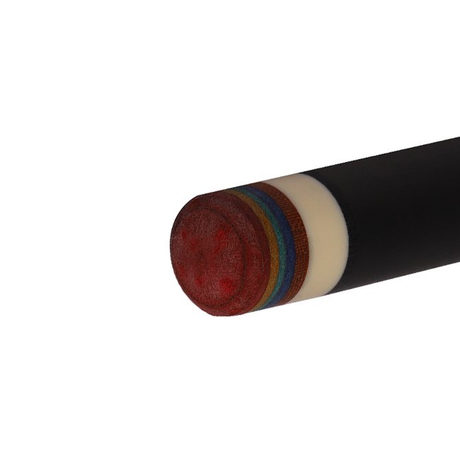 NO.50-2 xing luo Sharpness series carbon fiber cue 1/2 split 12.4mm 12.9mm Factory customization Pool cue stick OEM Customized