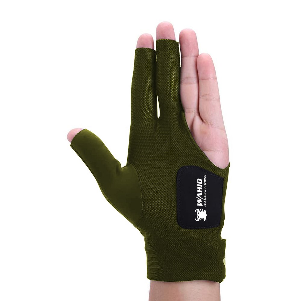 Breathable Flexible and Durable Snooker Gloves for Billiard Shooters Carom Pool Snooker Cue Sport Wear on The Right or Left Hand