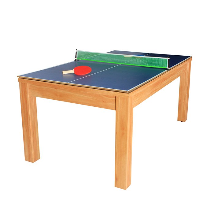 3 In 1 Multi Game Table Combo Dining Tabletop Pool Table Snooker & Billiard Tables 6ft